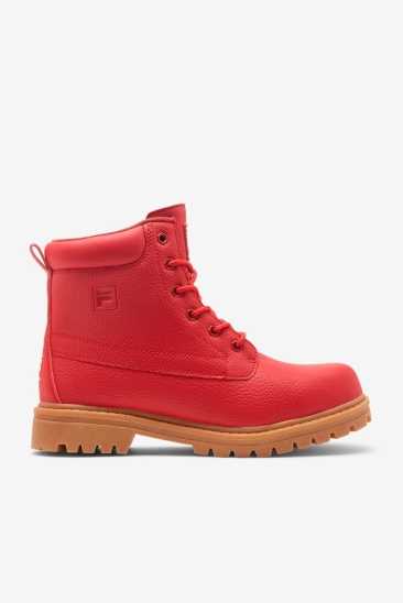 Fila Homme Edgewater 12 Pb Boot 936 Rouge / Rouge / Gum Fila France VMT-368904